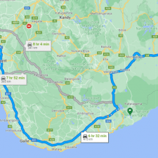 Colombo  Airport To Arugam Bay Transfer  Via Highway