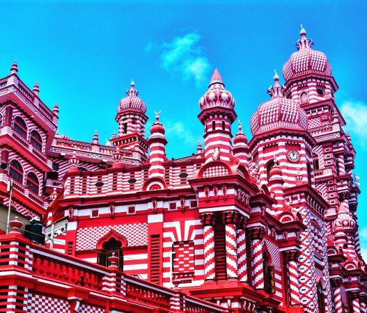 Red Mosque at Colombo