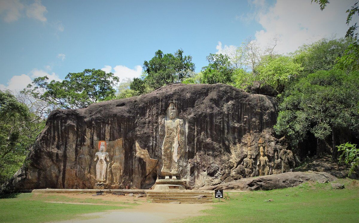 Buduruwagala Rock Temple