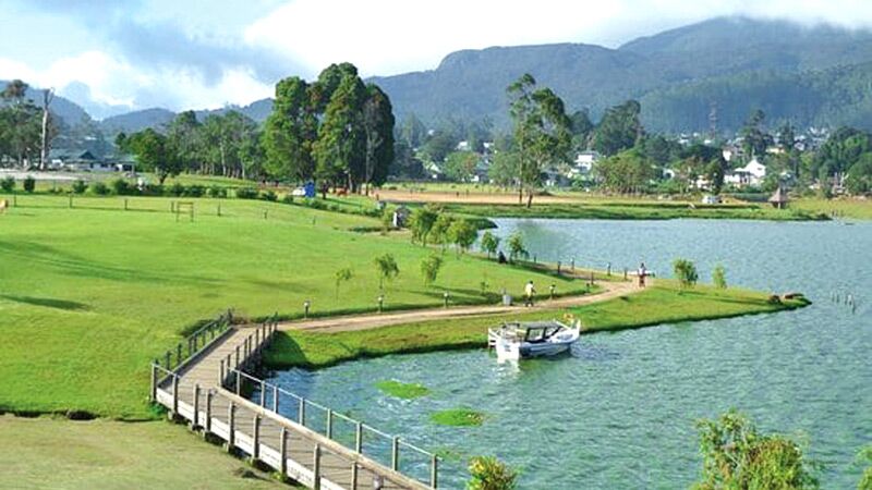 Public park at Nuwara Eliya