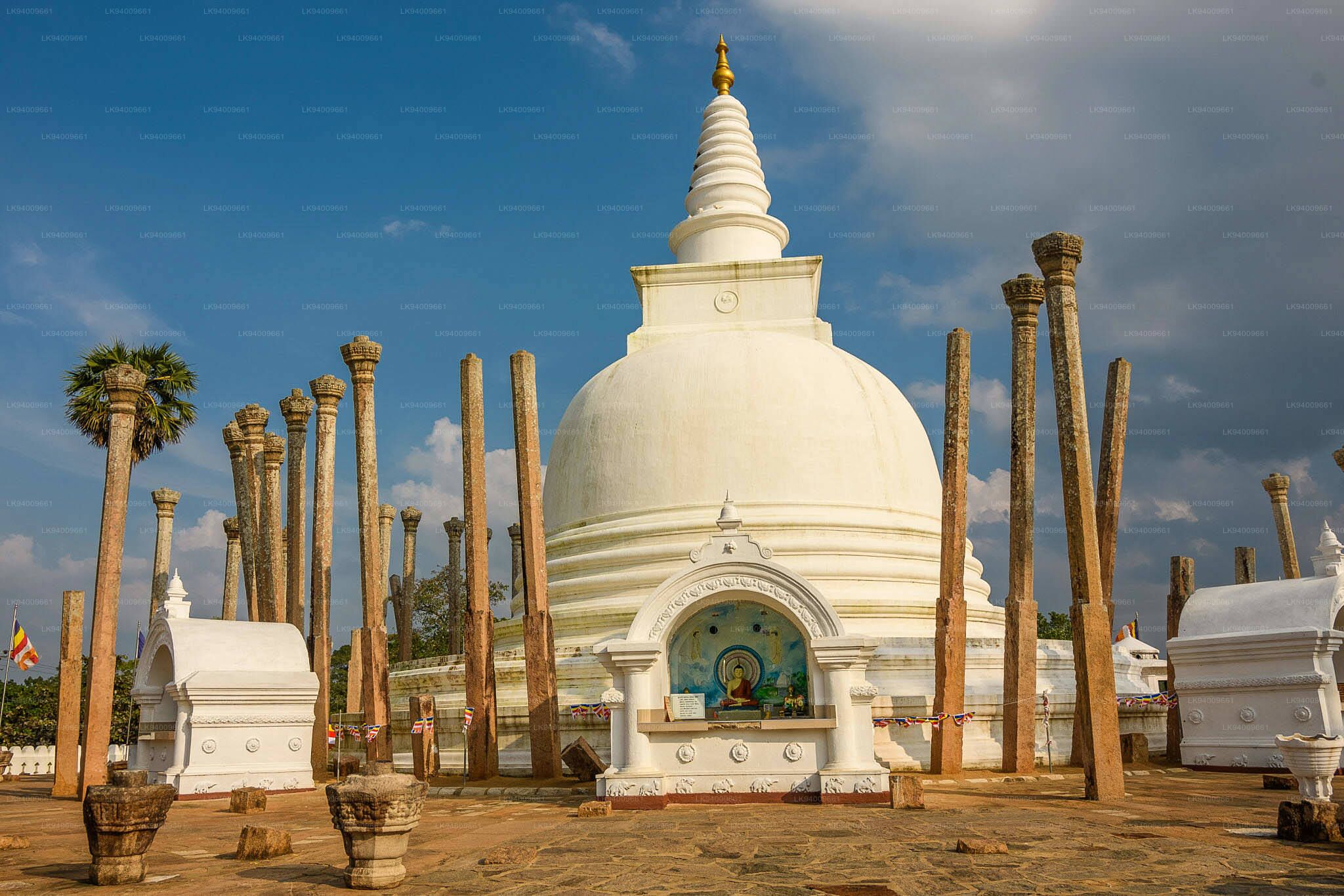 Thuparamaya the oldest dagaba in Sri Lanka