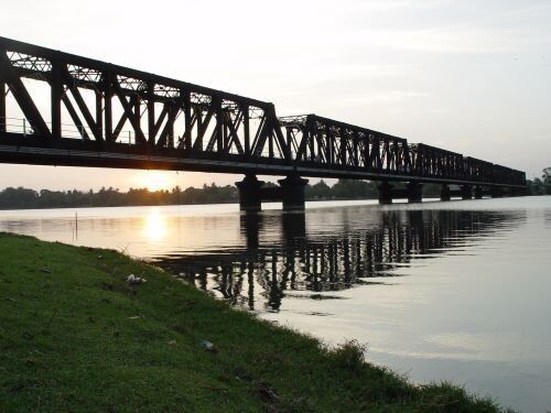 Kalladi bridge evening