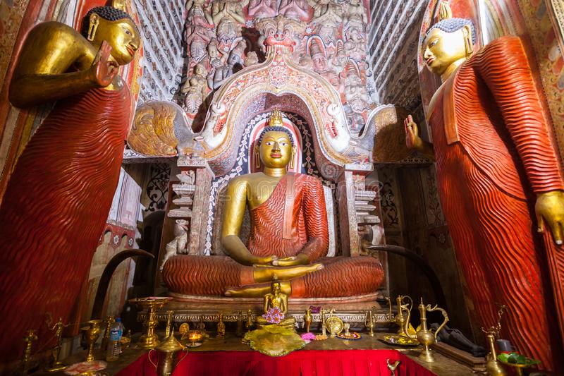 buddha statue in lankathilaka temple pilimathalawa