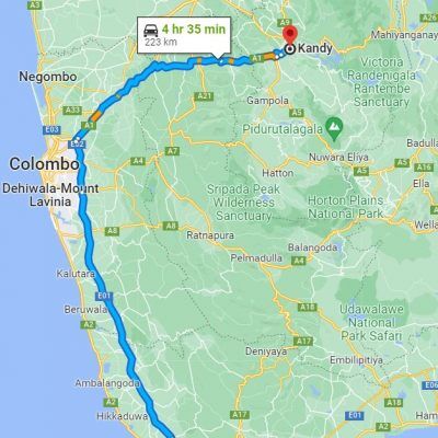 Galle City to Kandy Transfer