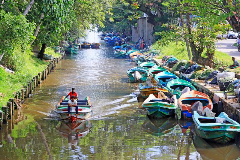 Hamilton Canal at Negombo Hamilton Canal at Negombo