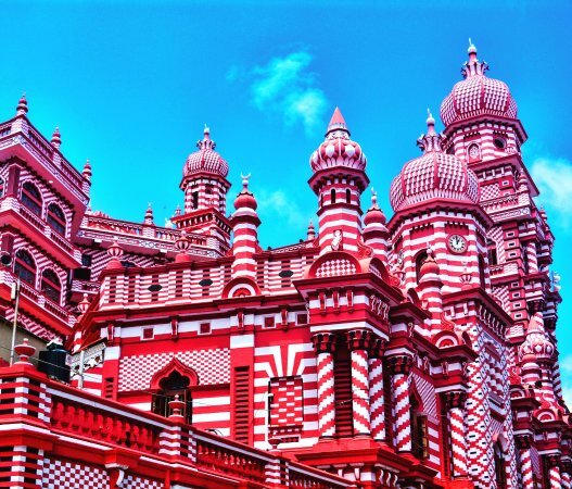 Red Mosque at Colombo Red Mosque at Colombo