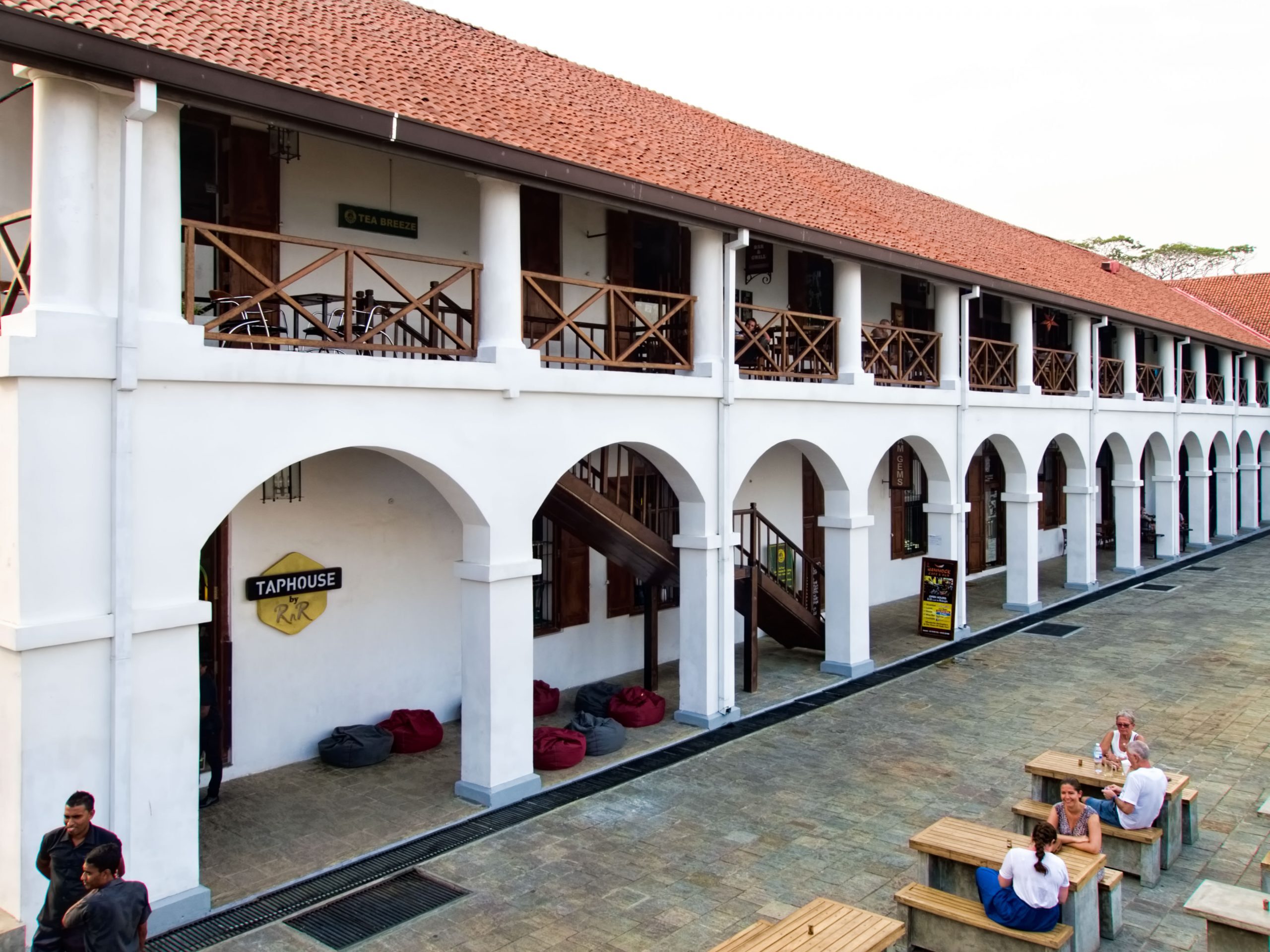 several lively shops at Galle Fort several lively shops at Galle Fort