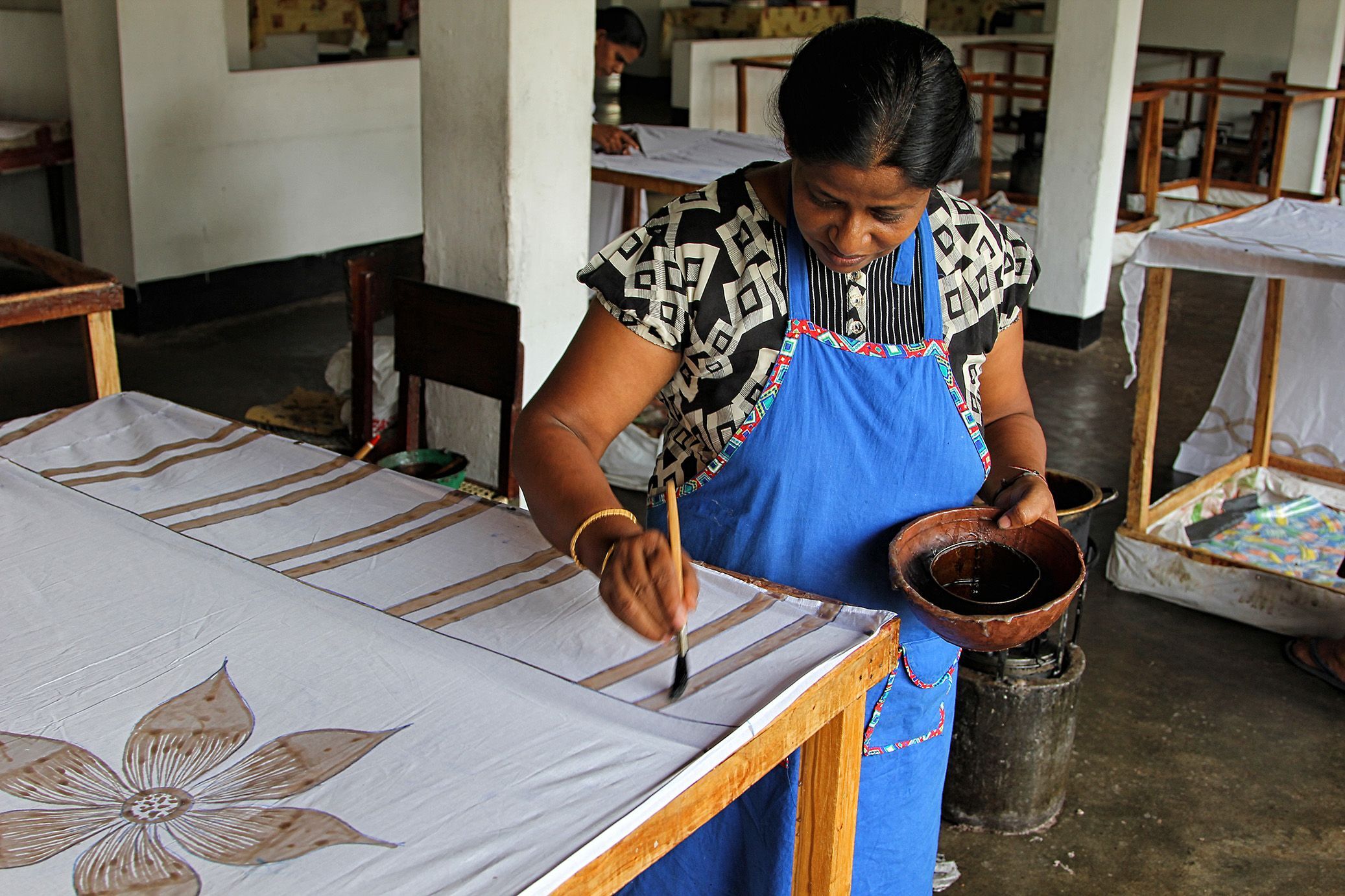Bathik Factory at Kandy Bathik Factory at Kandy