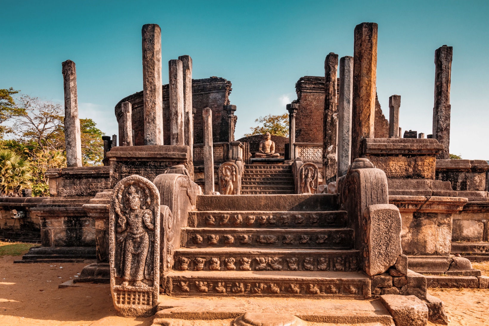 Polonnaruwa Vatadageya Polonnaruwa Vatadageya