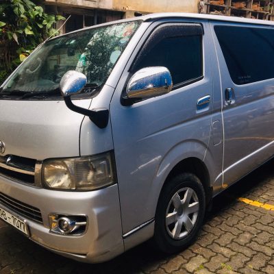 Private Van Hire With Driver 08 Days Package