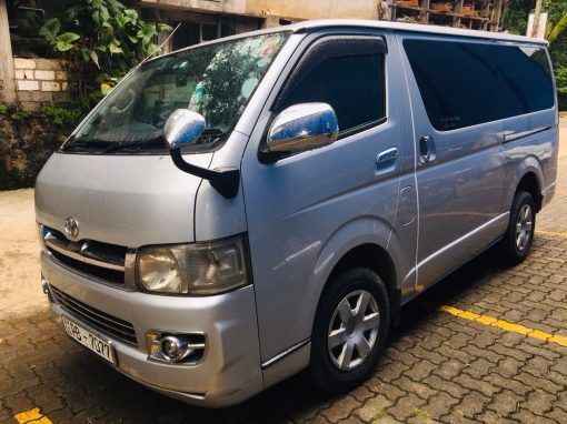 Private Van Hire with Driver 04 Days Package