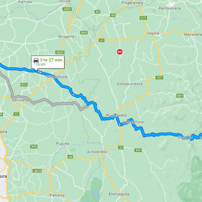 Colombo Airport to Hatton Transfer
