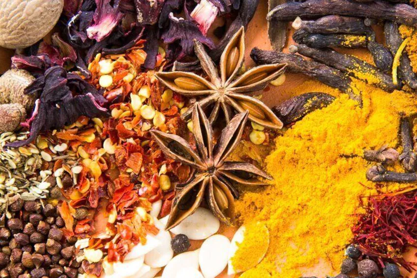 Pinnawala spice garden photo spice garden Pinnawala spices