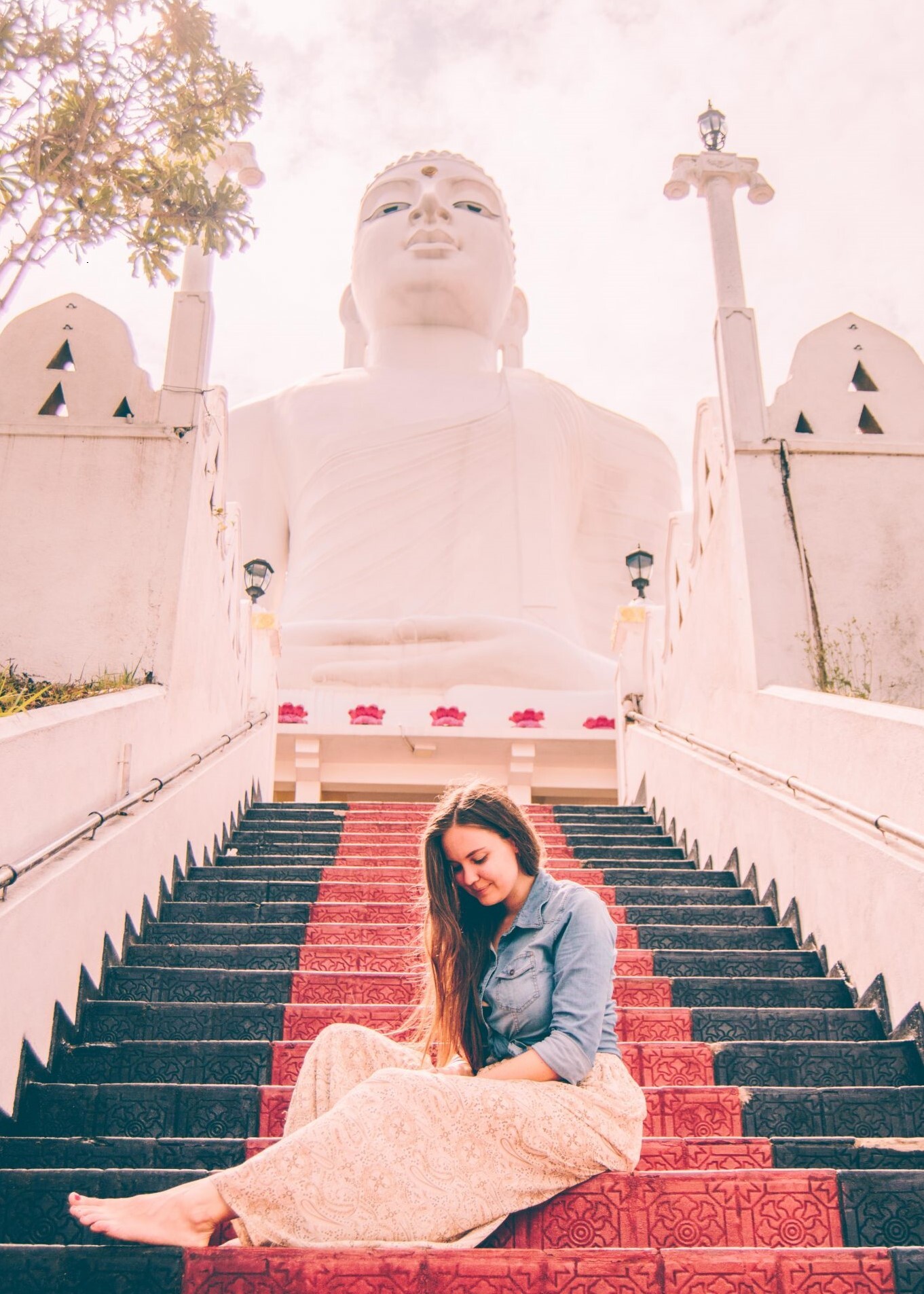 bahirawakanda temple insta photo bahirawakanda temple intagram photo a girl