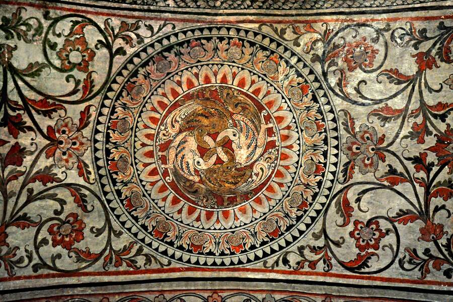 lankathilaka temple paintings of the ceiling lankathilaka temple ceiling paintings
