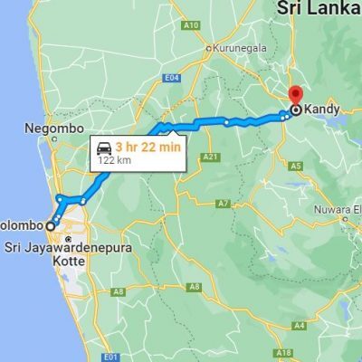 Colombo City to Kandy Transfer