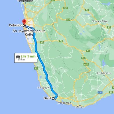 Galle City to Bentota transfer