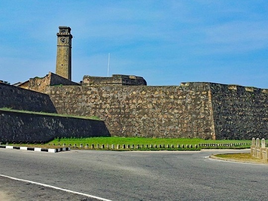 galle fort far view galle tour